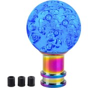 Resim Shineyee Koyu Mavi Akrilik Kristal Balon Vites Topu, M12, M10, M8 Adaptörlü 