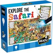 Resim Headu Explore The Safari 70 Parça Puzzle 