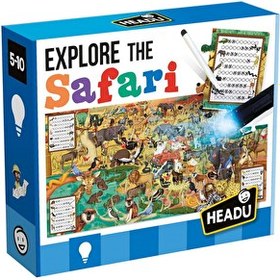 Resim Headu Explore The Safari 70 Parça Puzzle 