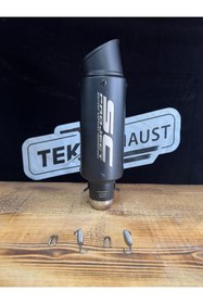 Resim Tek Exhaust SC PROJECT Motosiklet Egzoz 