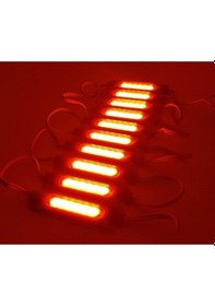 Resim Ledwell Cob Ledli Mercekli Modül Led Kırmızı - 10Adet 