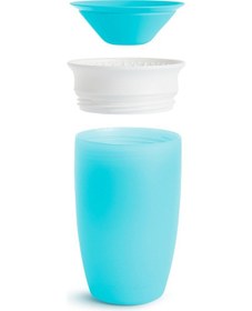 Resim Munchkin Mucize 360° Alıştırma Bardağı, 12 Ay+, 296 ML Mavi 