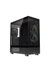 Resim Fazeon F17 850w 80+ Bronze Argb 3x120mm Fanlı Atx Siyah Gamıng Kasa 