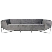 Resim Koltukstilim Elite Üçlü Gri Kumaş Kanepe Gri 