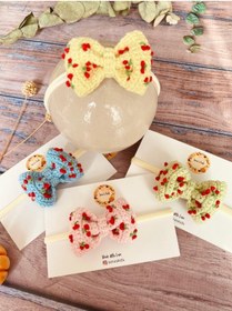 Resim seraskids Yumuşak Bebek Ve Çocuk 4’lü Saç Bandana Seti 