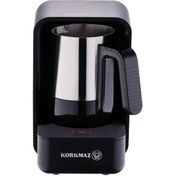 Resim Korkmaz Moderna A863 Kahve Makinesi Siyah 