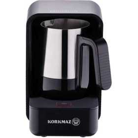 Resim Korkmaz Moderna A863 Kahve Makinesi Siyah 