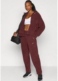 Resim One Therma-fit Full-zip Top Polar Kadın Bordo Sweatshirt Bordo 