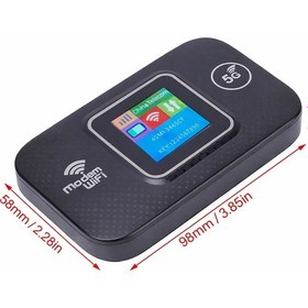 Resim 5g Mobile Wifi Modem Taşınabilir Hotspot, Ekranlı, Yüksek Hızlı Kablosuz İnternet Cihazı 