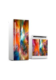 Resim Buzdolabı Ve Bulaşık Makinası Beyaz Eşya Sticker Kaplama Gerçeklik 