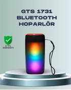 Resim Techno Stock Gts 1731 Kablosuz Hoparlör – Led Işık, Fm Radyo, Tf Kart Ve Usb Girişli 