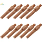 Resim Betty Becky 20 Adet 45MM Iletişim Memesi Ucu Mag/mıg Gaz Korumalı Kaynakçı Fit 0.8mm + 1mm (Yurt Dışından) 