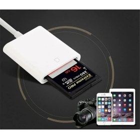 Resim Cm Store Iphone/ipad Lightning To Sd Kart Hafıza Kart Adaptörü NK105-(5775) 