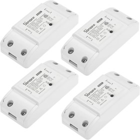 Resim Sonoff 4'lü / Grup Sonoff 10A Dıy Akıllı Wifi Genel Modifikasyon 