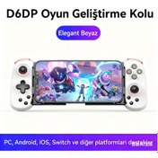 Resim Beyaz Kablosuz Bluetooth Oyun Kumandası - Nintendo Switch, Android, İos, Pc Uyumlu 