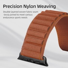 Resim UnDePlus Samsung Galaxy Watch 3 45mm Gear S3 46mm ile uyumlu Kordon Naylon Mountain Band 74 22mm 