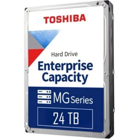 Resim Toshıba Enterprıse, MG11ACA24TE, 3.5", 24TB, 1gb 7200 Rpm, 7/24 Güvenlik, Data Center, Nas, Server, HDD 