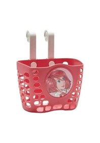 Resim Xbyc 1689 Çocuk Bisikleti Ön Sepet Plastik 16-20 Jant Uyumlu Bisiklet Sepeti Pembe 