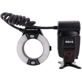Resim Meike MK-14EXT E-TTL Canon Uyumlu Makro Ring Flaş 