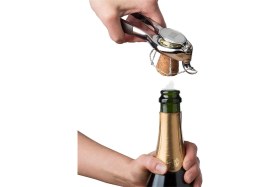 Resim Vacu Vin Şampanya Şişe Açacağı Gümüş Kutulu 