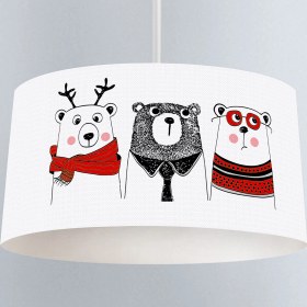 Resim Talia Home Sevimli Ayılar Çocuk ve Bebek Odası Sarkıt Avize TLAV-092 