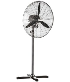 Resim Bahçıvan Bsv 500 50cm Siyah 3 Kanatlı Sanayi Tipi Ayaklı Vantilatör 