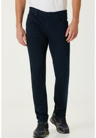 Resim Network Lacivert Fitilli Kadife Casual Pantolon 