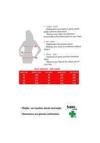 Resim Şans Kadın Büyük Beden Lacivert Sırt Dekolteli Kot Tulum 65n37732-lacivert Lacivert 