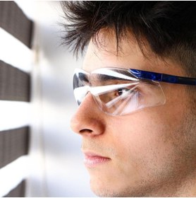 Resim Badem10 Bisiklet Gözlüğü Koruyucu Ayarlanabilir Saplı Bisikletçi Motorcu Gözlük Rüzgar Gözlüğü S800 Şeffaf 