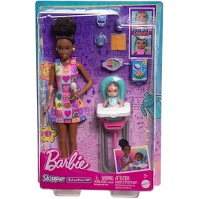Resim Barbie Skipper Bebek Bakıcısı Oyun Seti Siyah G51961503ss1-6 