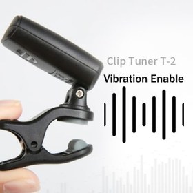 Resim Cherub T-2 Dijital Akort Aleti | Klipsli Tuner - Mandal Tip / Siyah 