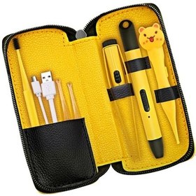 Resim Led Işıklı Kulak Temizleme Seti - 4 Fonksiyonlu Hijyenik Kulak Bakım Aleti Çok Renkli Çok Renkli 