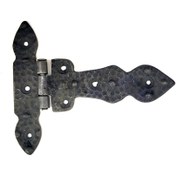 Resim Skygo Antika Tarz Dekoratif Pirinç Kuyruklu Düğmeli Menteşe No1 - 117x142 mm, Oksit 