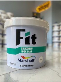 Resim Marshall Fit Silikonlu İpek Mat Boya Silinebilir 20 Kg 