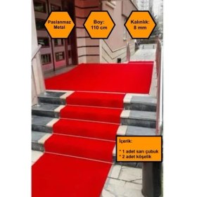 Resim Gold Halı Tutturgaç Çubuğu, Halı Yolluk Kilim Sabitleme Aparatı 110 cm 