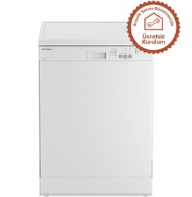 Resim Grundig GDF 5104 5 Program 13 Kişilik Bulaşık Makinesi 