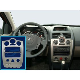 Resim Megane 2 Teyp Çerçevesi Bej Renk Renault Analog Klima - 8200491106 - 8200178435 - 8200491109 - 8200178630 