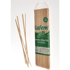 Resim Kafem Çöp Şiş Bambu 25 cm 100'lü 