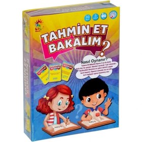 Resim MCM Group Tahmin Et Bakalım Eğitici Eğlenceli Oyun Kartları 32 Parça 