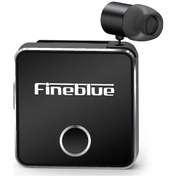 Resim Rogfer Fineblue F1 Yaka Bluetooth Kulaklık, Destek Titreşim Hatırlatma Siyah - Black 