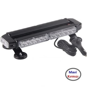 Resim Drs Tuning Çakar Lamba Çift Taraflı 30 LED Mavi-Kırmızı 