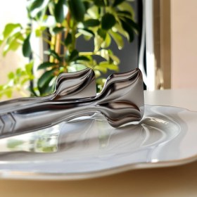 Resim Hometarz İnox Metal Pasta Maşası Paslanmaz Çelik 21 CM 