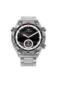 Resim FERRO Gümüş Çelik Kordon Akıllı Kol Saati FSW1115A-A 