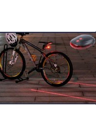 Resim Toptancı Kapında Lazer Güvenlik Şeritli Bisiklet Stop Lambası 