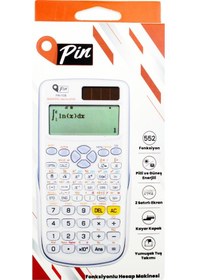 Resim Pin 113B Beyaz 552 Bilimsel Fonksiyonlu Hesap Makinesi 