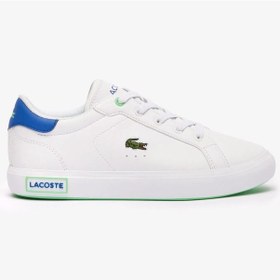 Resim Lacoste Powercourt Unisex White Sneaker Unisex Günlük Spor Ayakkabı Beyaz 