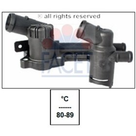 Resim Vw Audı A3 1.2 Tsı Cbzb 10→ Termostat 80 - 89 Derecec 03f121111a 