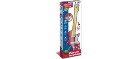 Resim Renas Store Elektronik Tuşlu Telli Askılı Kırmızı Gitar 