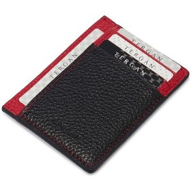 Resim Tergan Siyah Deri Unisex Kredi Kartlık - S1kk00001676-s6l Siyah S6l 