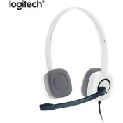Resim 2Guoyang Beyaz Logitech H150 Kablolu Kulaklık Stereo Kulak Içi Kulaklık Mikrofonlu Çift 3.5mm Kulaklık Dizüstü Pc Gamer Için (Yurt Dışından) 